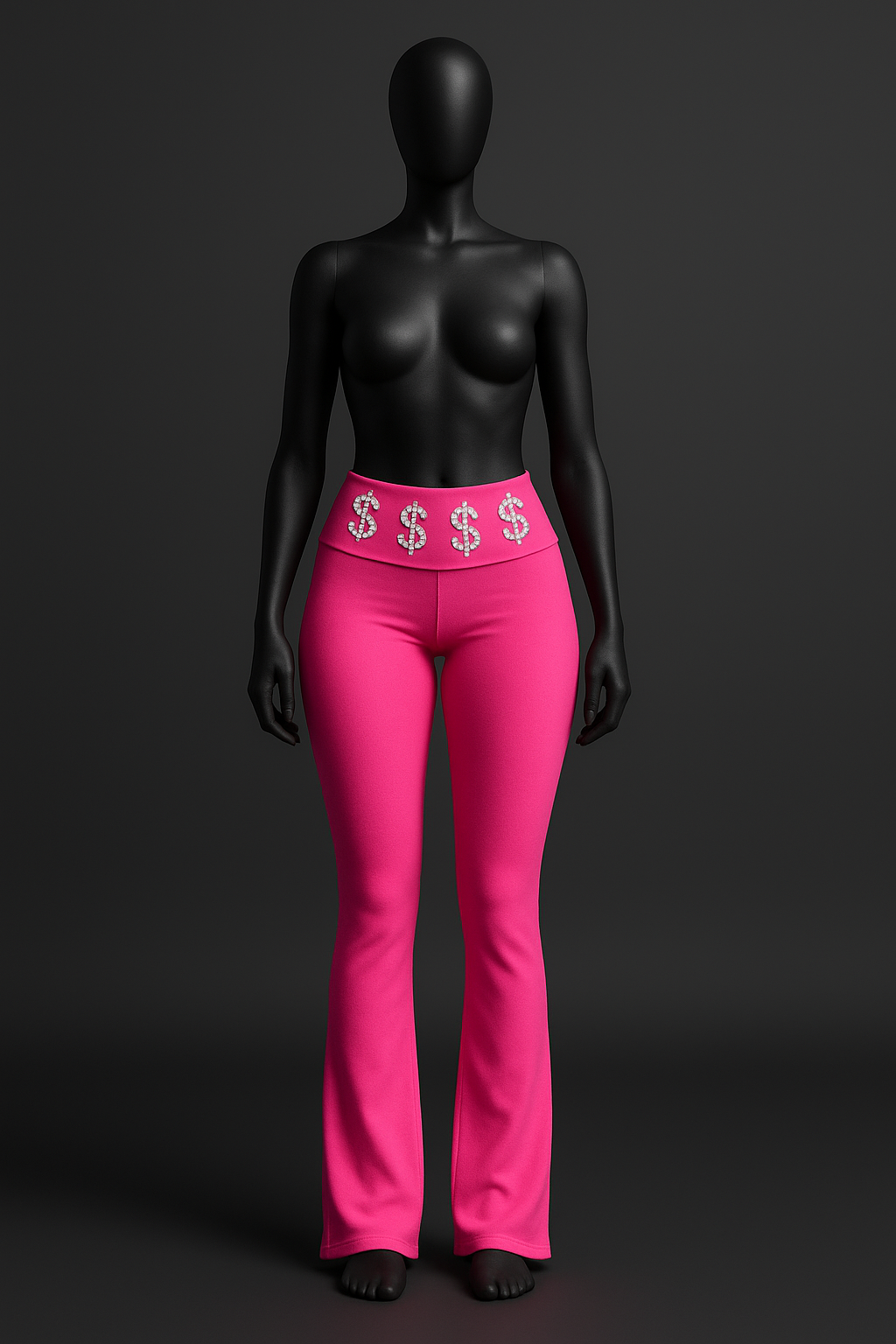 Pink Benjiz "Fold-over Pants"