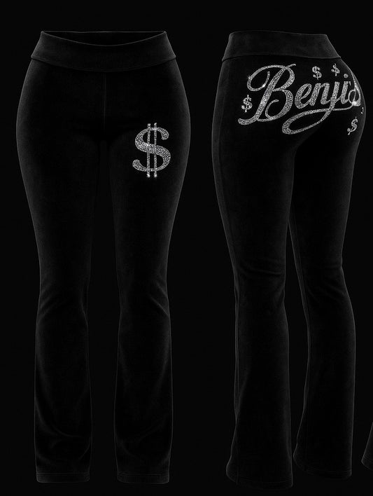 Gimme Them Benjiz " Velour Pants"