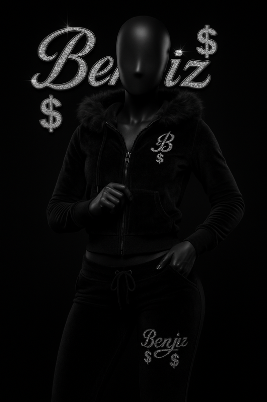 Evil Benjiz "Velour Fur Hood Set"