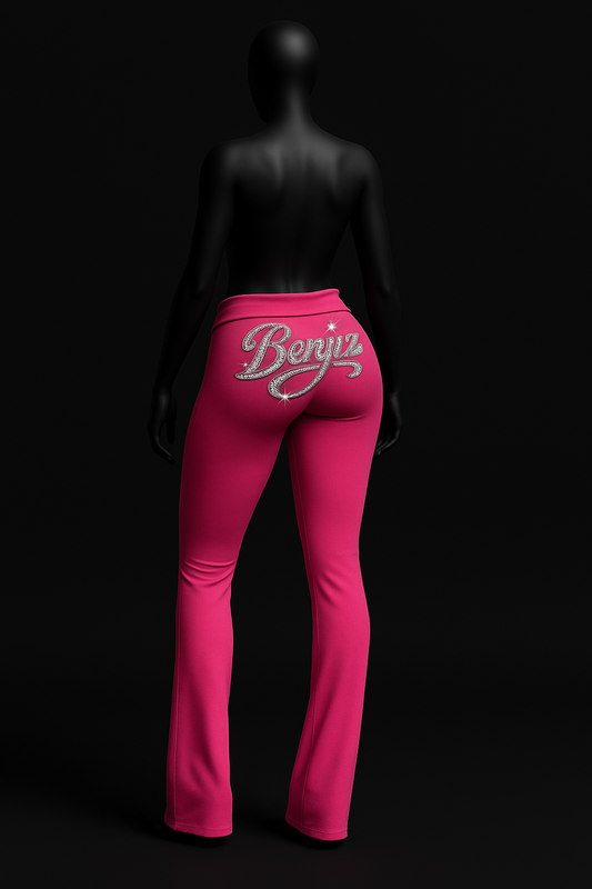 Pink Benjiz "Fold-over Pants"